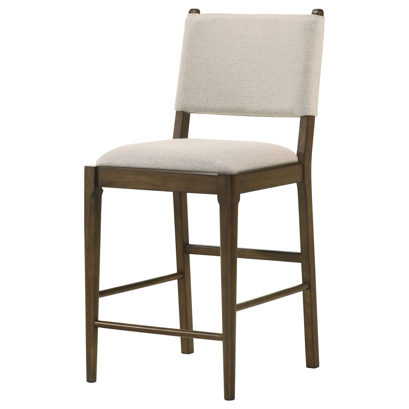Crispin Brown Upholstered Counter Side Chair