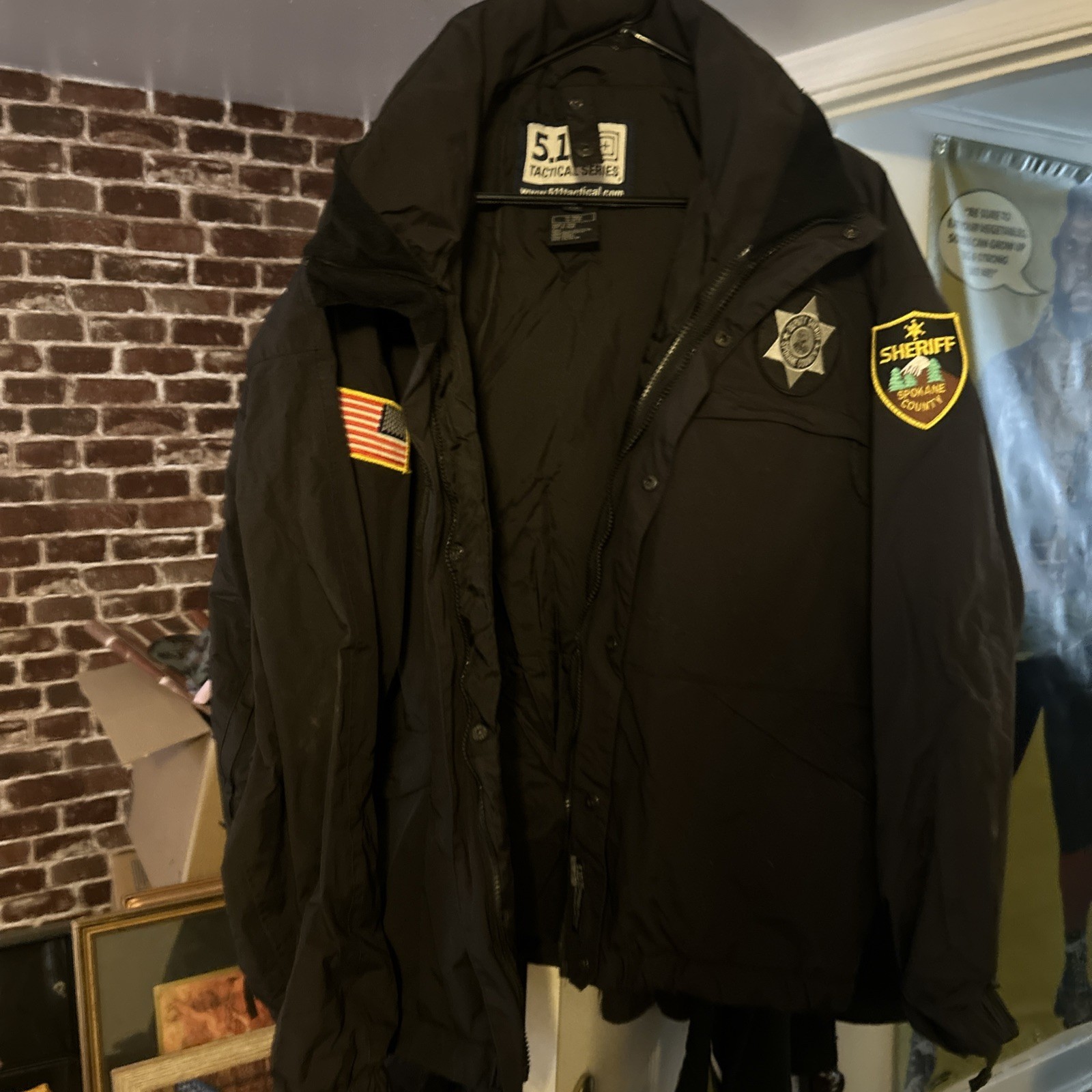 Deputy Sheriff Spokane County 5.11 Tactical Series  2 XL Jacket