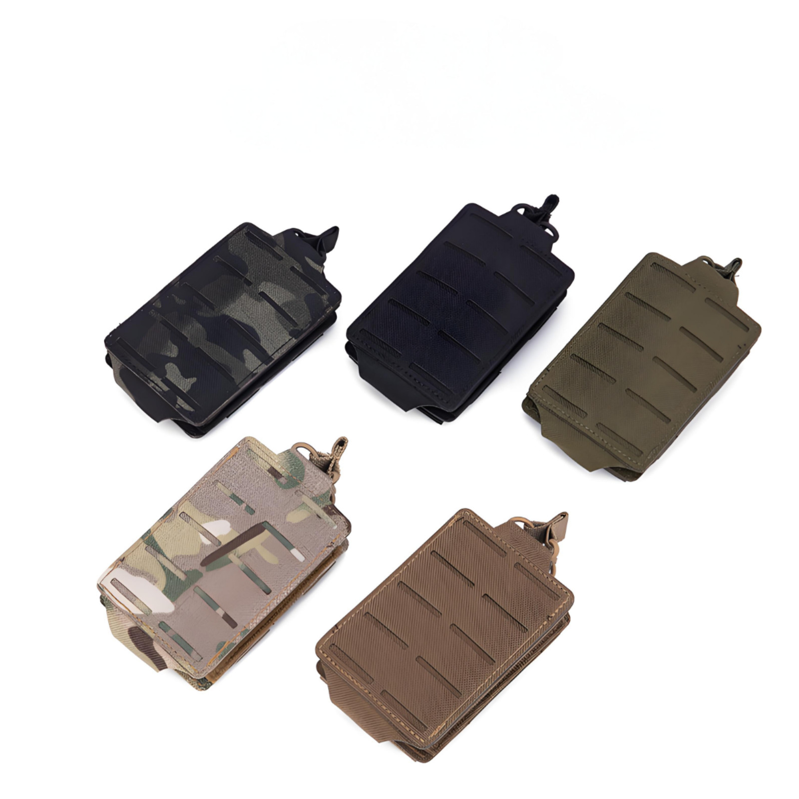 MOLLE Nylon Magazine Pouch 5.56mm Outdoor Single Mag Holder Utility Bag