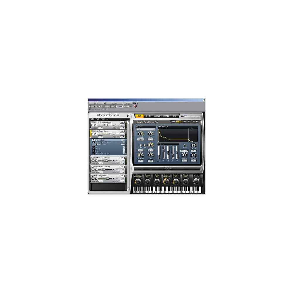 Digidesign Structure LE Sampler Virtual Instrument