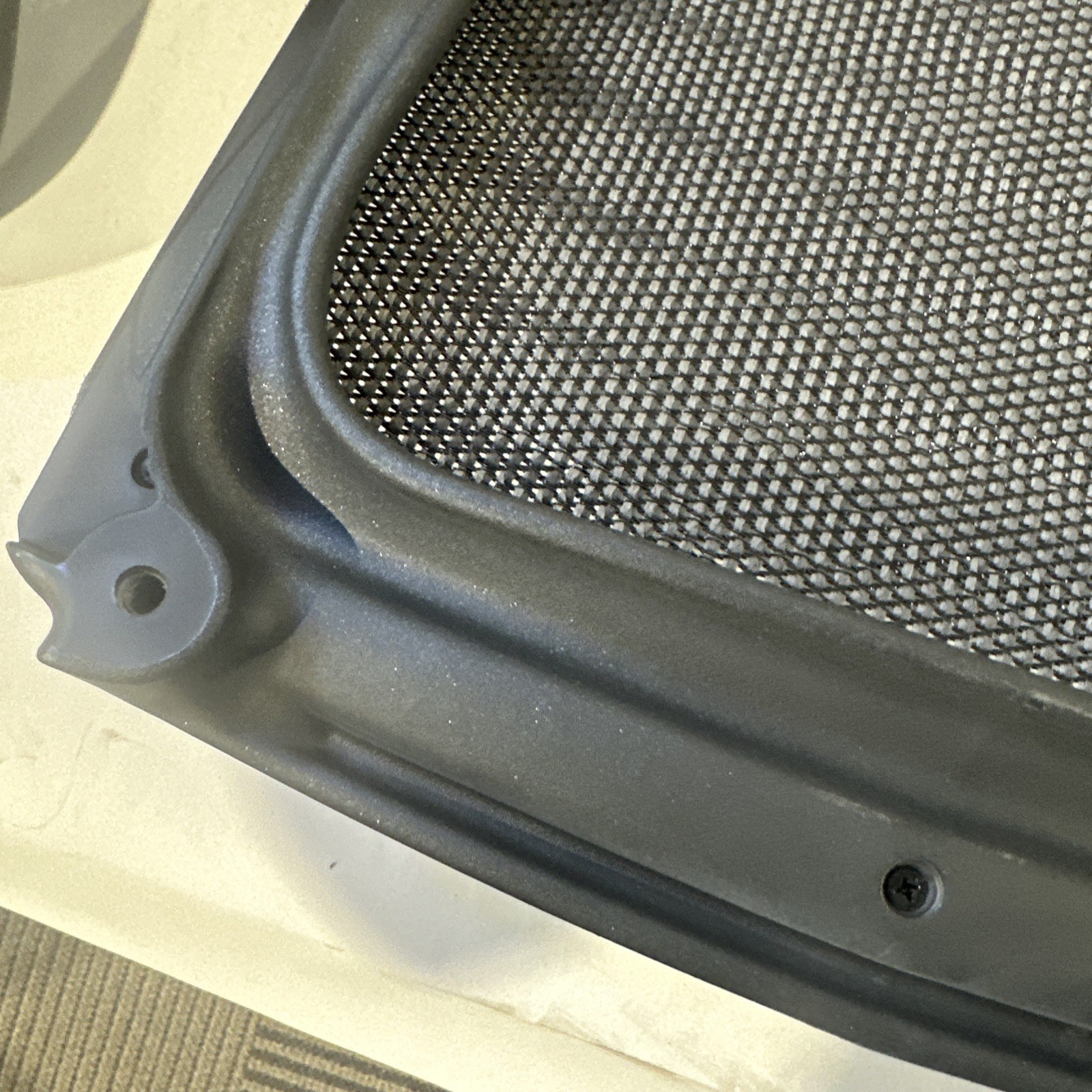 BackReplacement For Herman Miller Classic Aeron Size B 4M01 Gray/Black Tuxedo