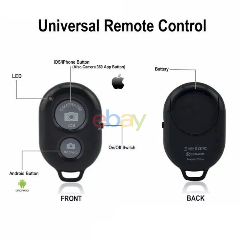 New Wireless Camera Bluetooth Remote Shutter For iPhone HTC Samsung IOS Android