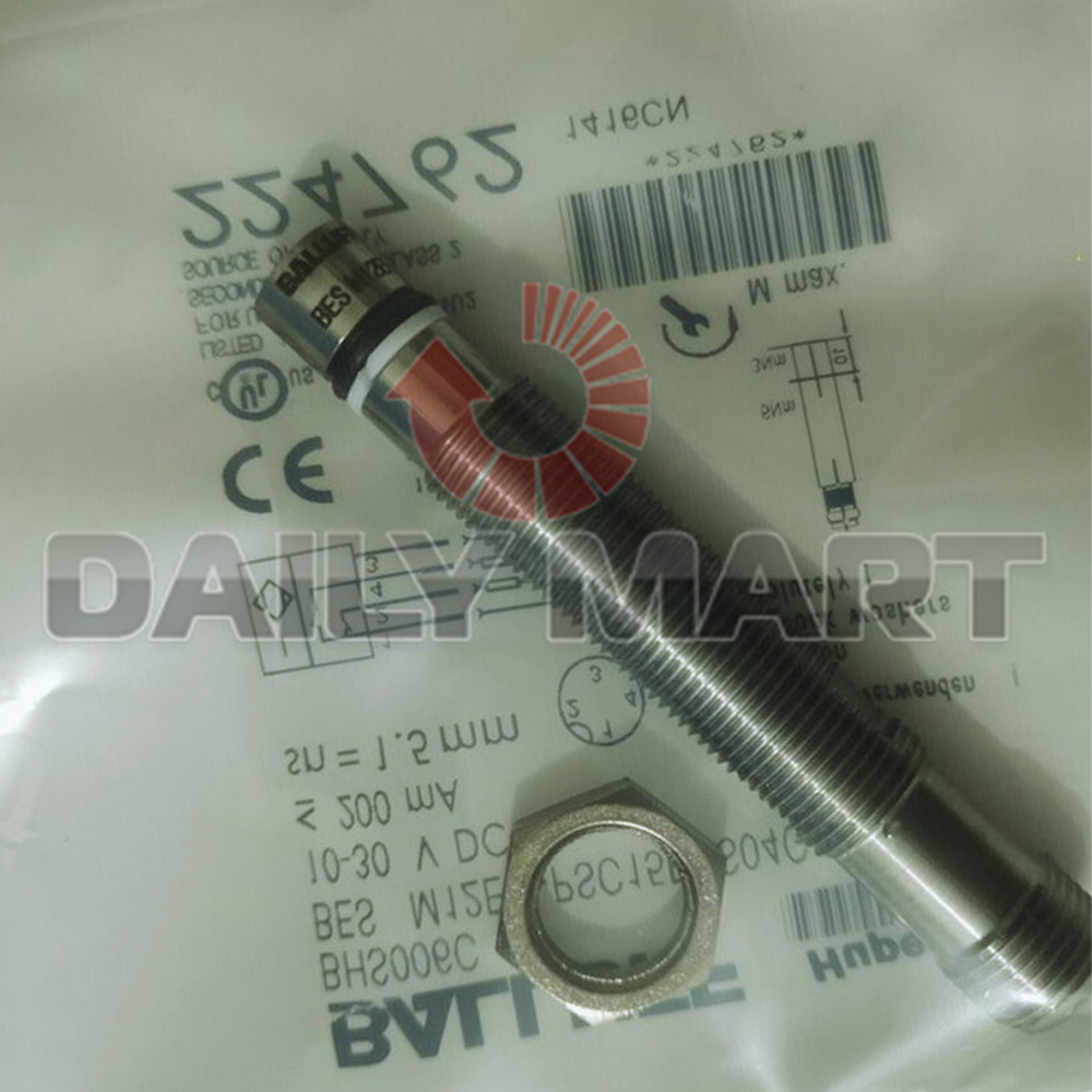 New In Box BALLUFF BES M12EL-PSC15B-S04G-HM01 BHS006C Proximity Switch Sensor