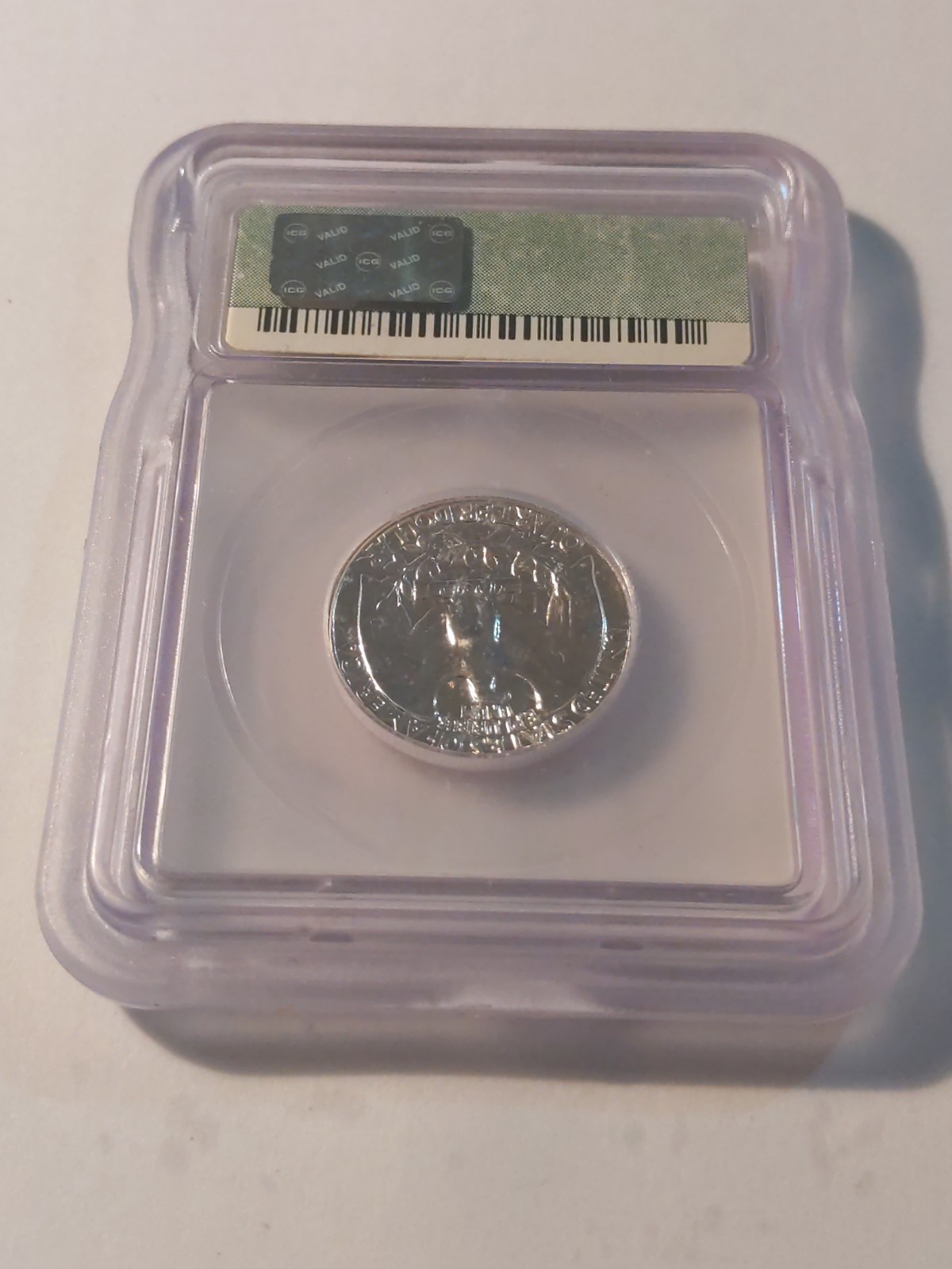 1956 ICG PR70 25C Quarter