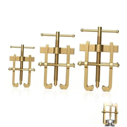 2 Jaw Puller Bearing Puller Set, 3''4''6''Heavy Duty Adjustable Gear Puller