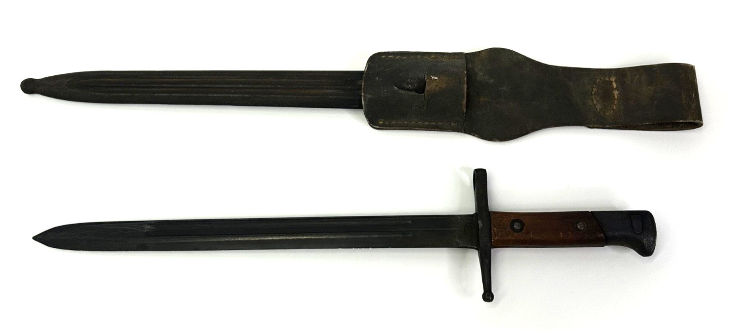WWII Italian Army Terni Bayonet & Scabbard