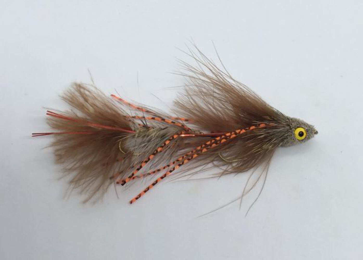 Articulated Sex Dungeon Natural Articulated Streamer- Strike Fly Company