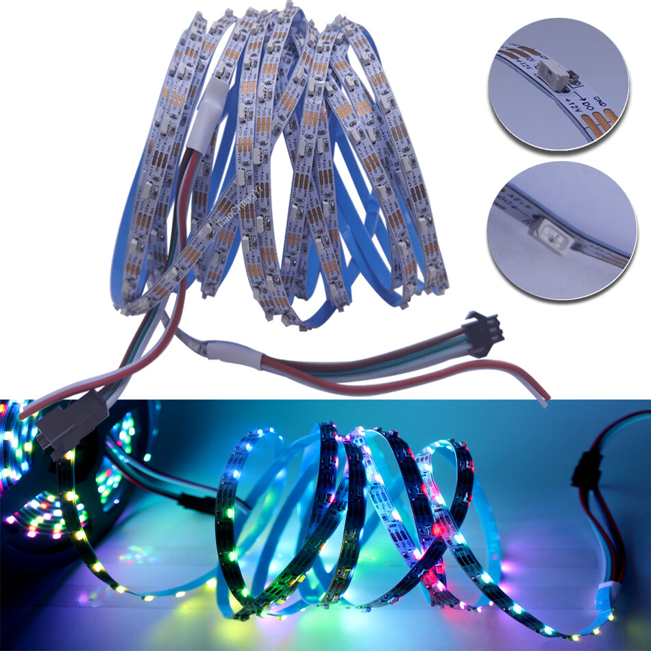 SK6812 4020 LED Side Emitting Thin Light Tape LED Strip RGB WS2812B Addressable