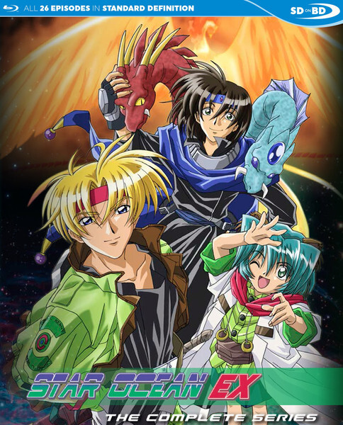 Star Ocean EX Complete Series SDBD BLURAY w/ Slipcover
