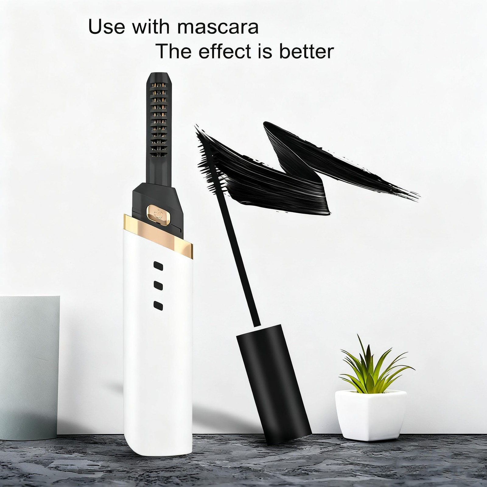 Heated Eyelash Curler for , Lash Curler with 3 Temperature Modes, 10s Fast He...