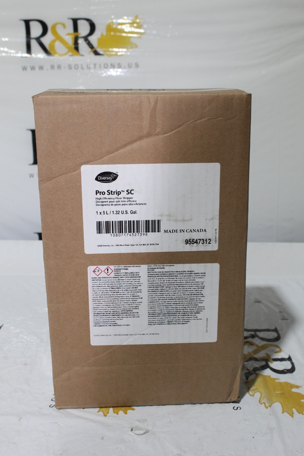 Diversey Pro Strip SC High Efficiency Floor Stripper 1 .32 Gal
