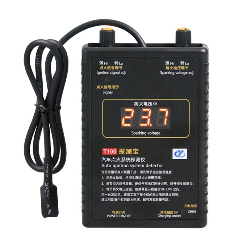 Ignition Systems Diagnostic Tool Vehicle Engine Coils and Signal Tester Analysis
