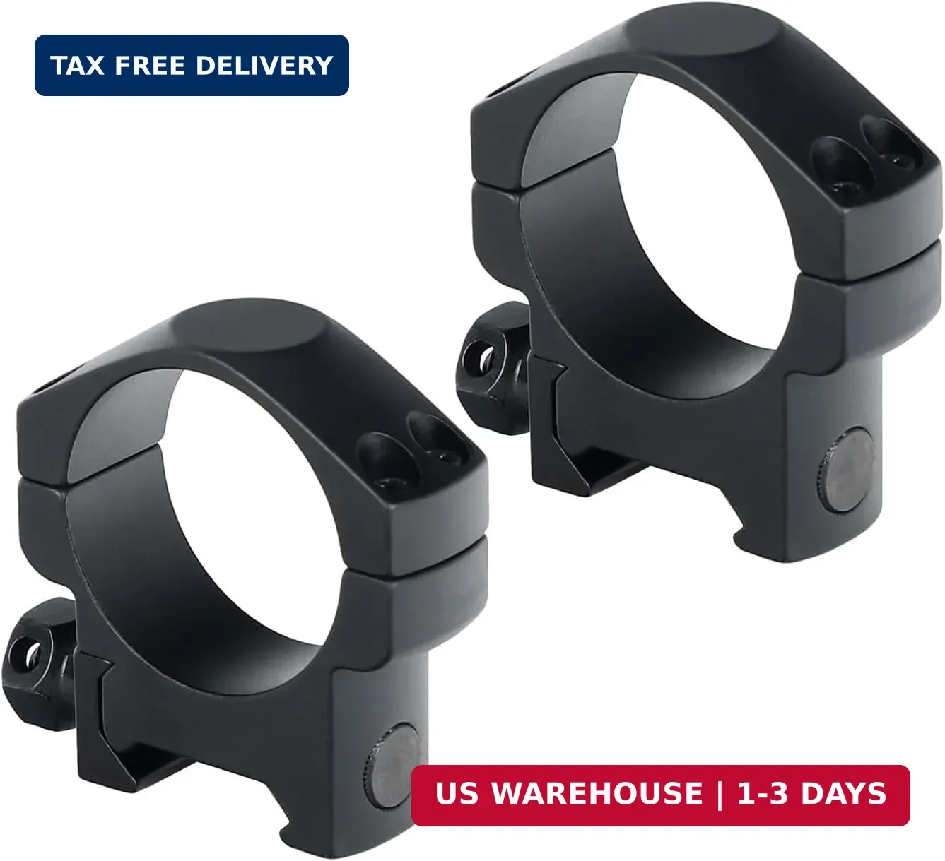 34mm Scope Rings Compatible with 34 mm Diameter Rifle Scope