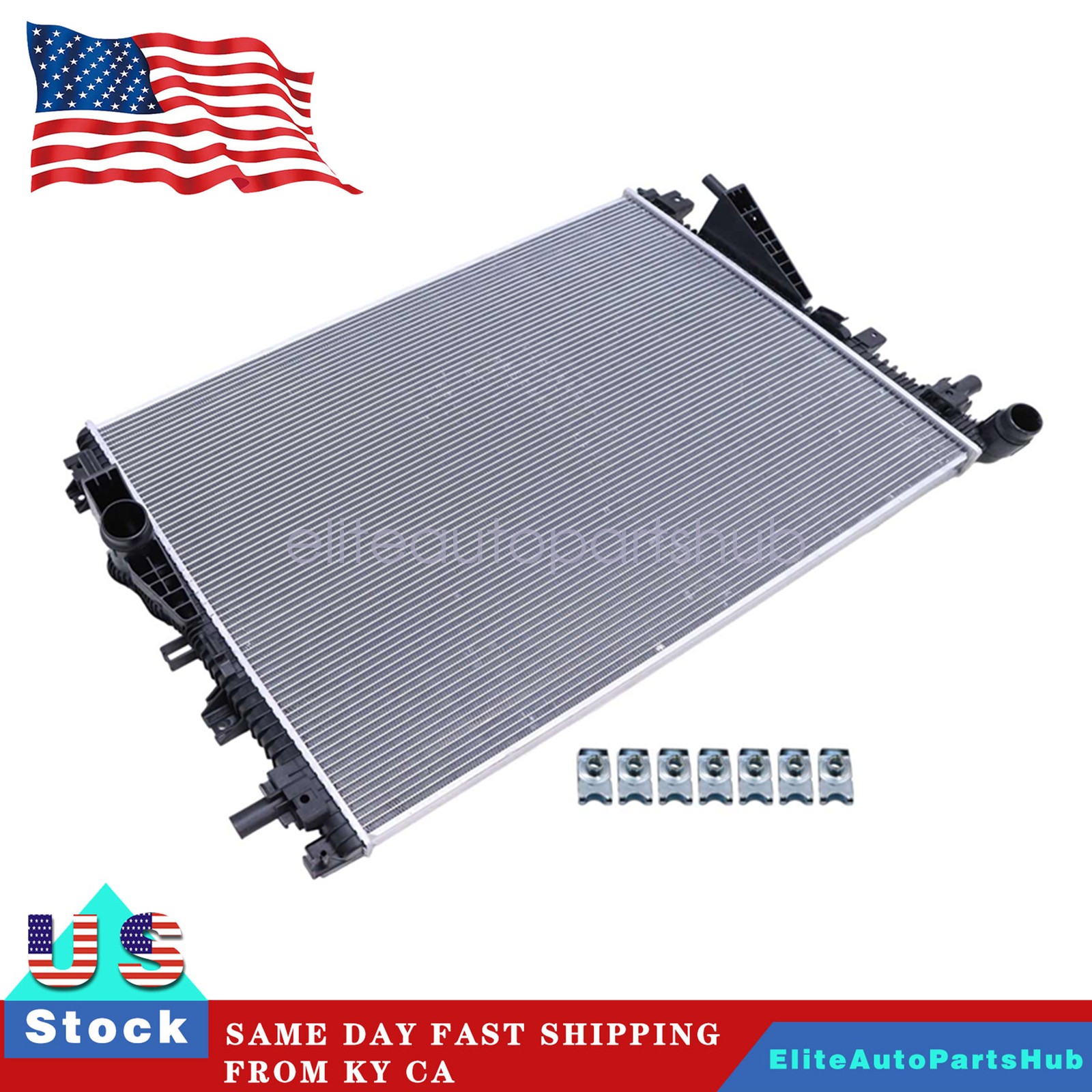 Radiator For Ford F-250 F-350 F-450 F-550 Super Duty 6.7L 2017-2024