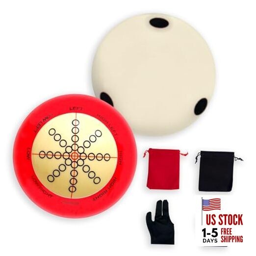 2 Pcs Billiards Cue Ball 2-1/4" Pool Cue Ball Practice Training Stylish