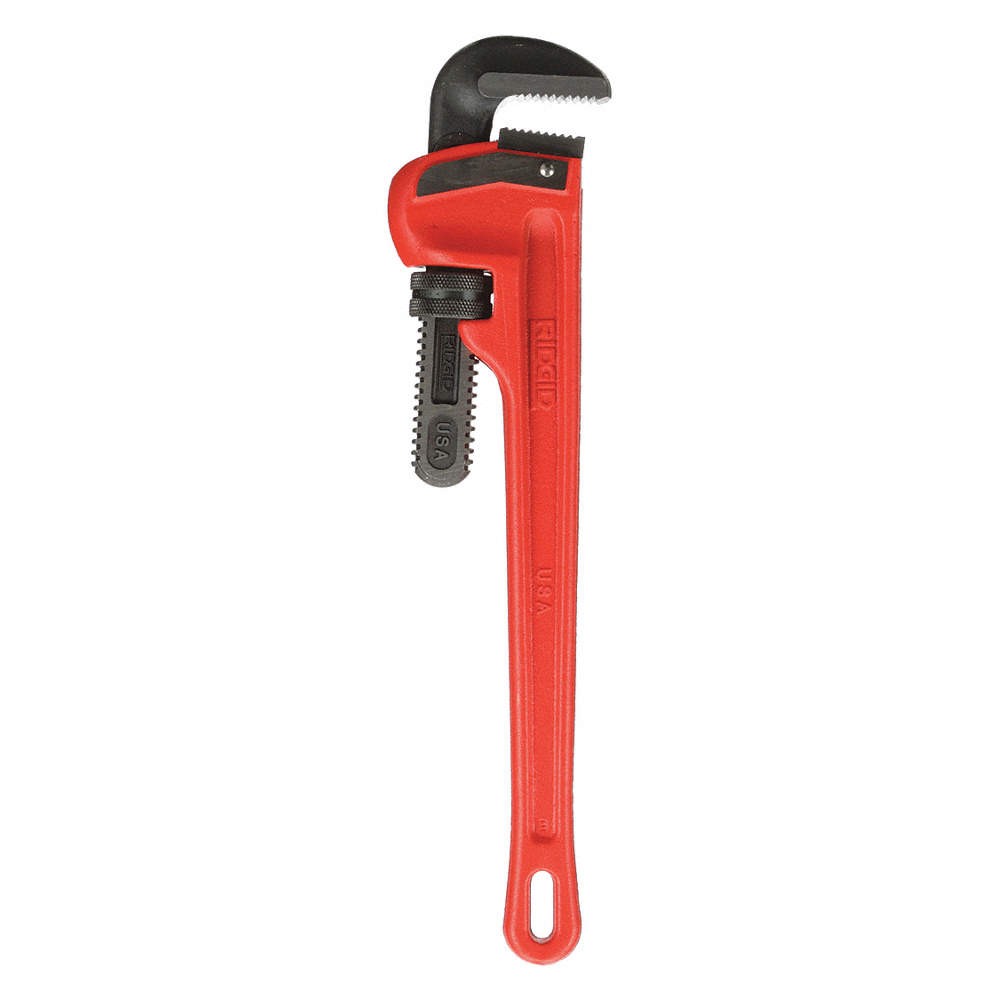 RIDGID 18 Pipe Wrench,I-Beam,Serrated,18" 4A500
