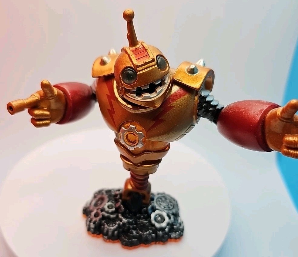 Skylanders Giants Bouncer Action Figure Activision Model No. 84535888 OrangeBase