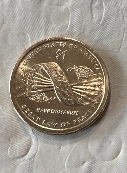 2010-P Sacagawea Golden Dollar Brilliant Uncirculated From Roll Hand Picked (P)
