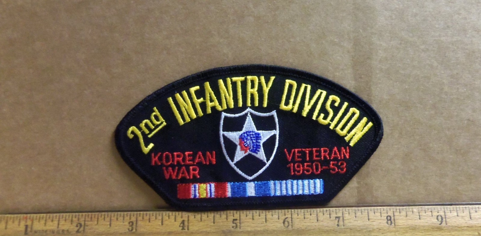 US Army - 2nd Infantry Division - Korean War Veteran Embroidered Patch