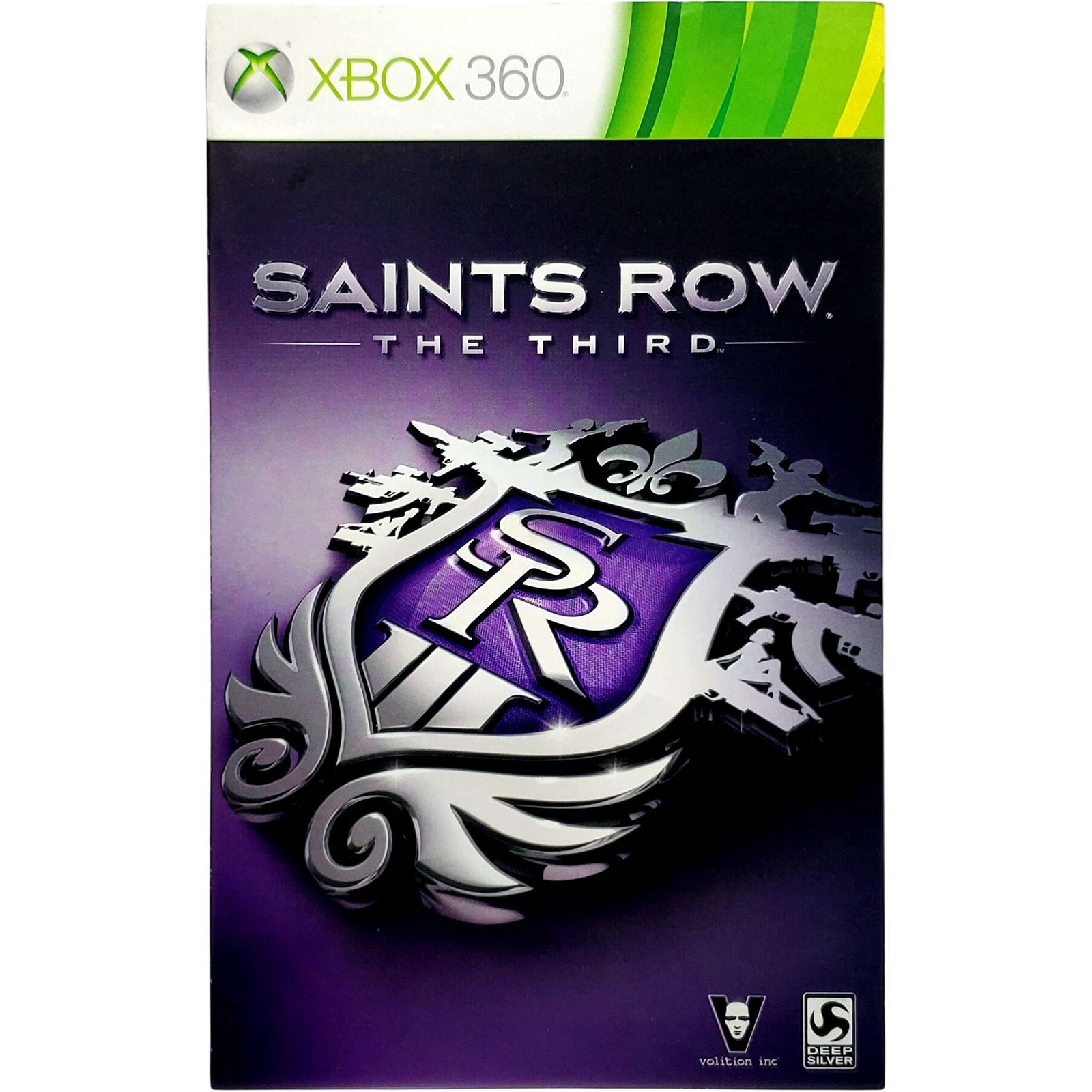 (Manual Only) Saints Row The Third - Microsoft Xbox 360 Excellent Original