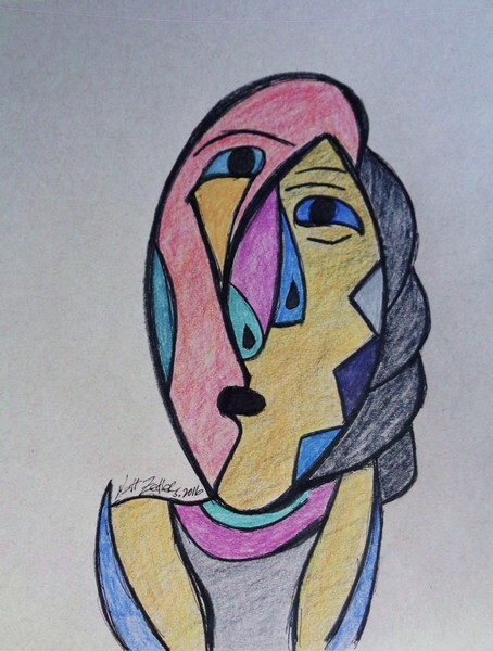 Matt Zedler Original | Drawing  | #A126 | 1 of 1 | 9.5 x 12" | Charcoal | $250