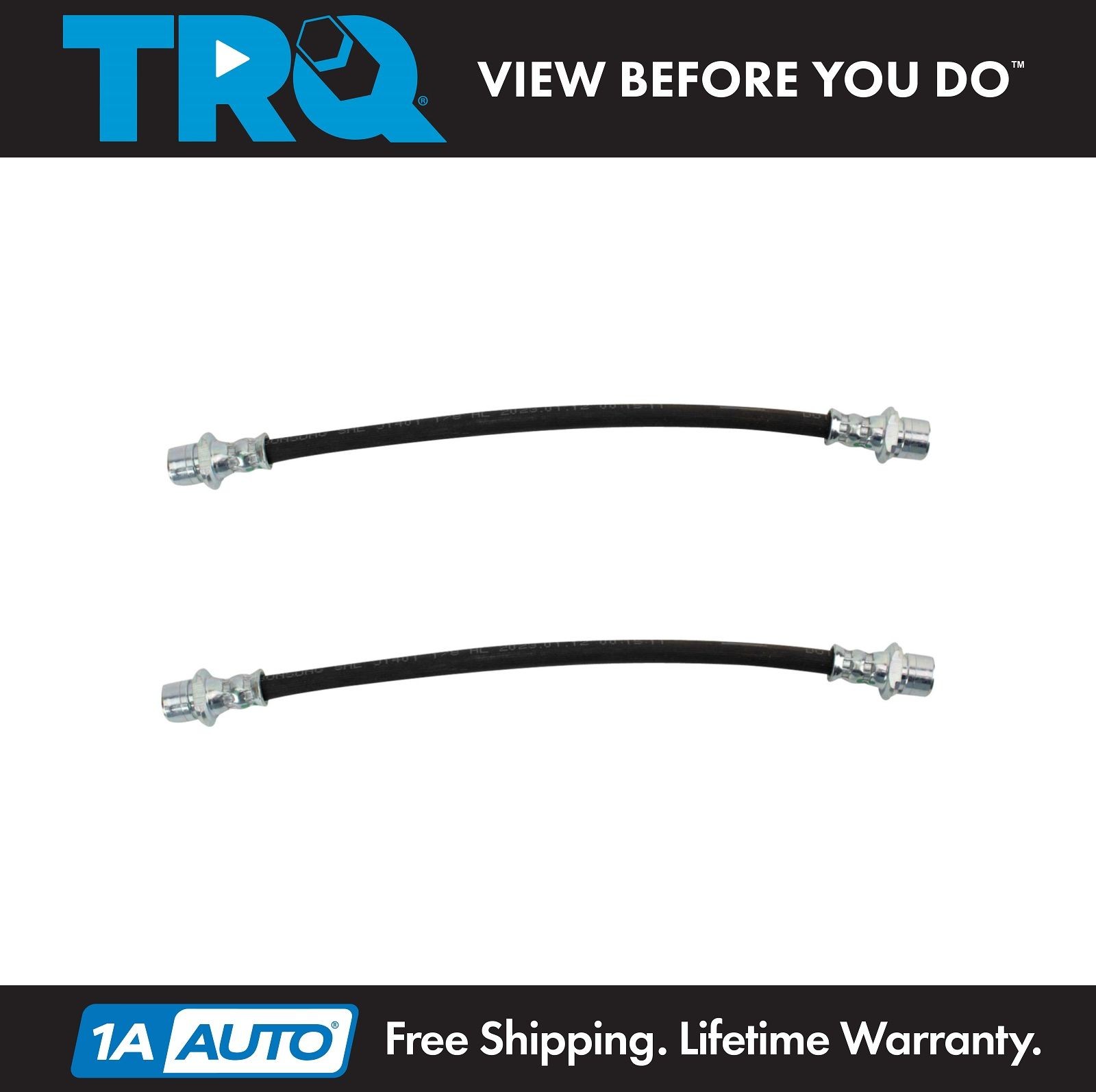 TRQ Brake Hose For 4Runner Paseo Sequoia Tacoma Tercel Tundra