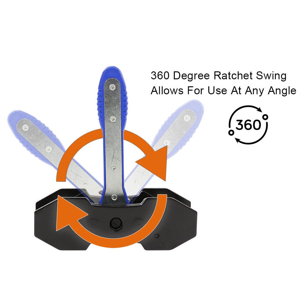 Car Ratchet Brake Piston Spreader Wrench Caliper Pad Install Tool Press Portable