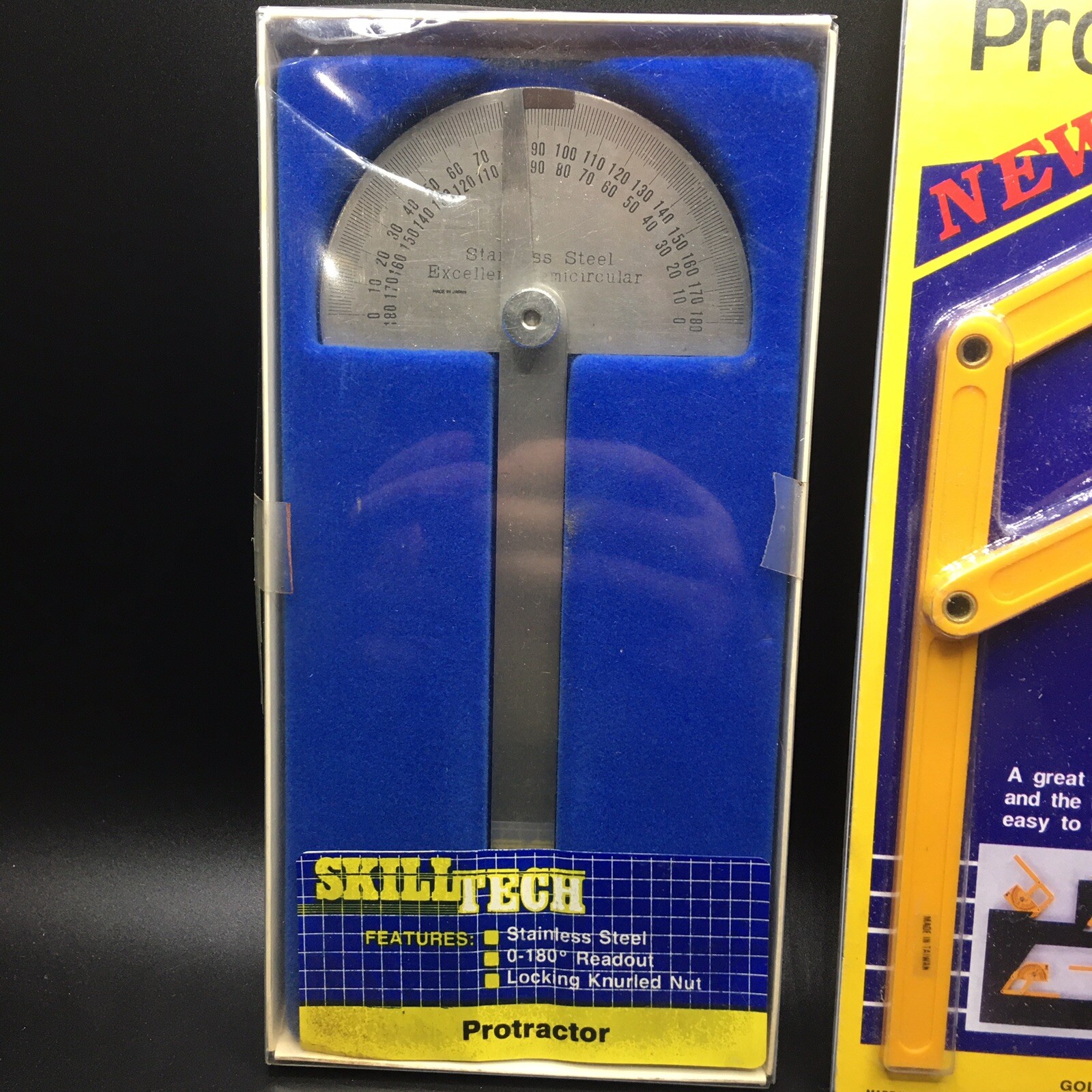 Protractor lot of 2 CCKL creators and Skilltech protractors