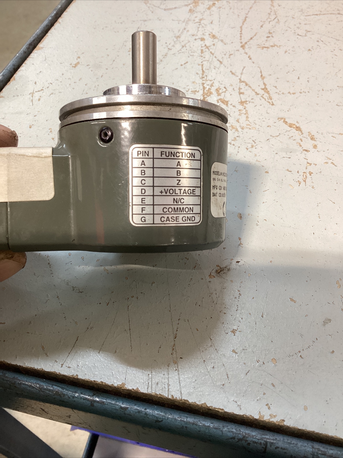 DYNAPAR #HC62550006041P5 INCREMENTAL ENCODER .