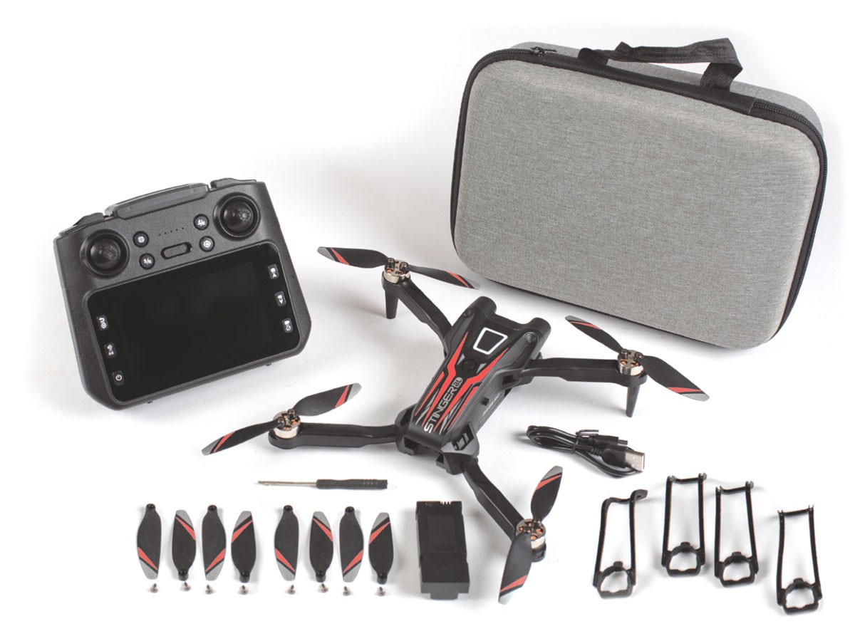 Rage R/C Stinger BL FPV Drone with 1080p HD Camera & Storage Case (RGR4600)