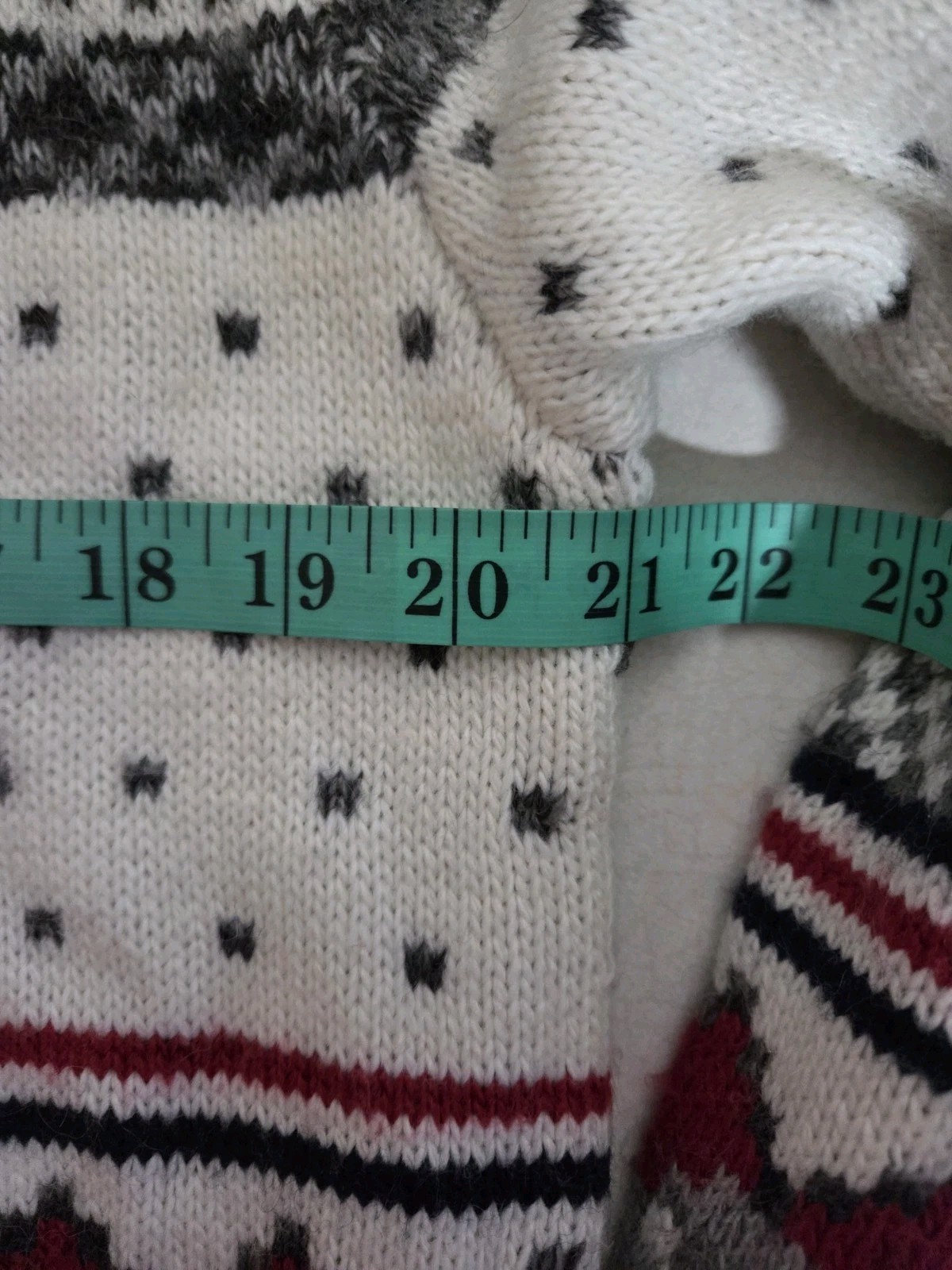 Ayuko Elephant Knit Fairisle Jumper Size Large
