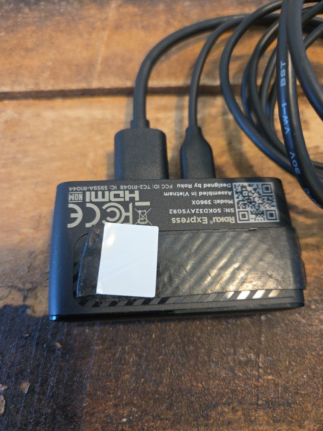 Roku Express Streamer Model #3960X
