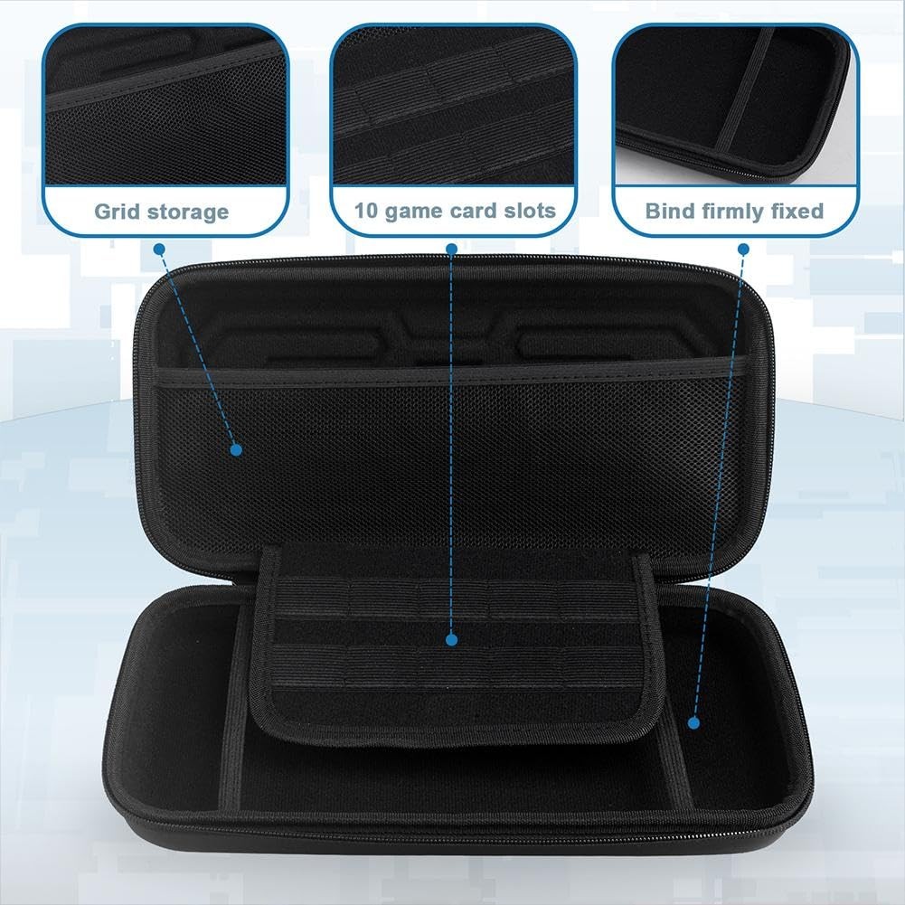 Nintendo Switch 2 Carry Case Screen Protector Travel Case Hard EVA Shell