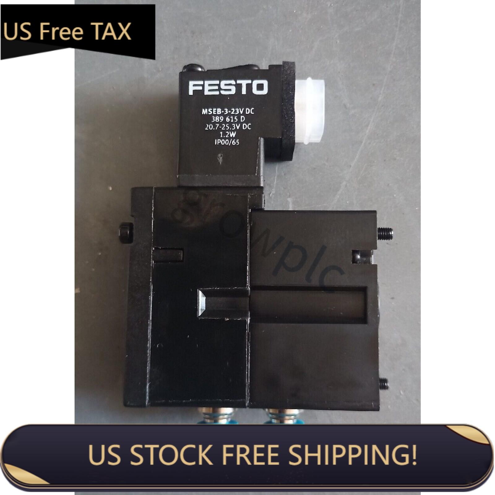 US FREE TAX New Festo  MEBH-4/2-QS-4-SA Solenoid Valve