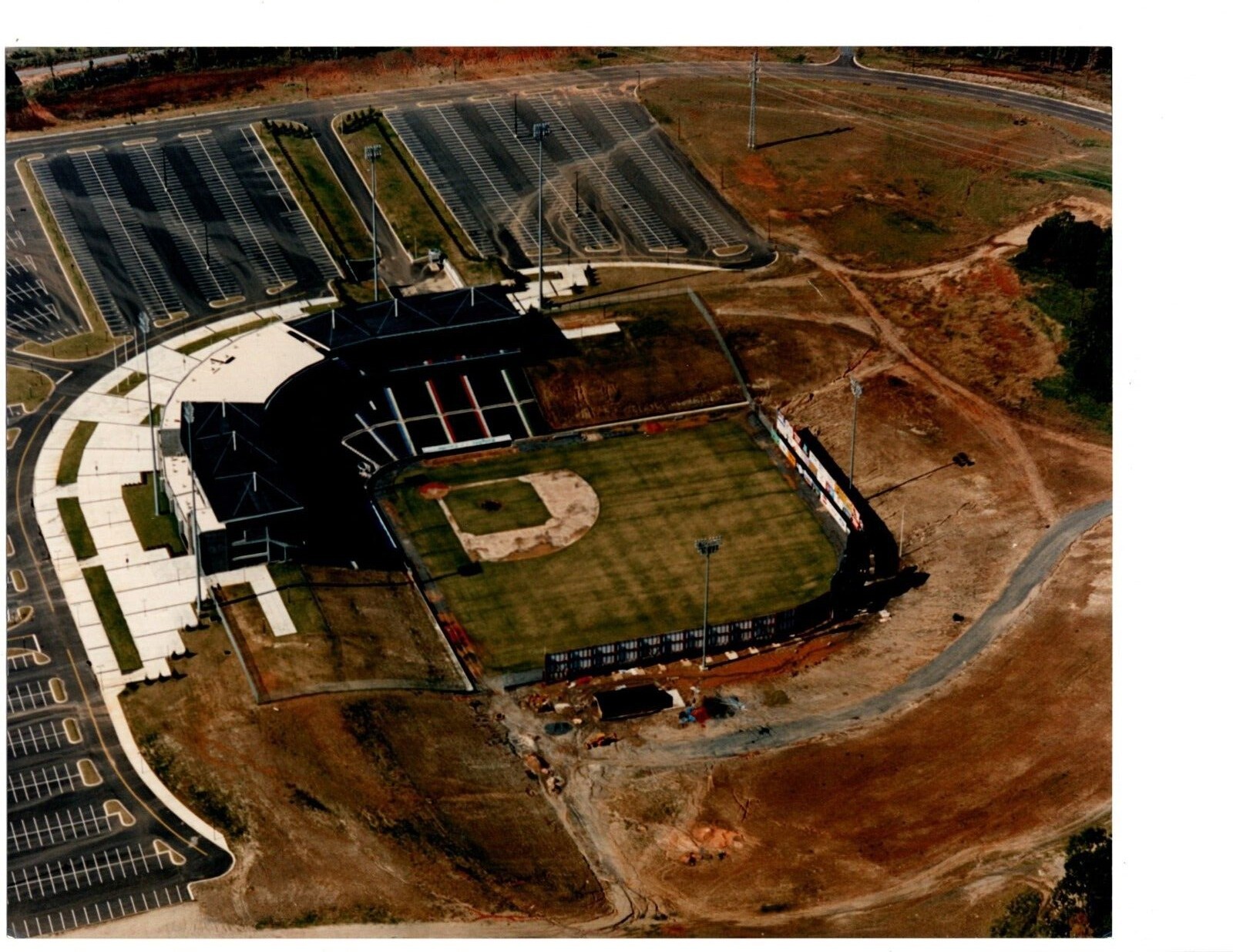 CHARLOTTE KNIGHTS STADIUM BASEBALL  8X10 PHOTO MLB HOF NORTH CAROLINA USA