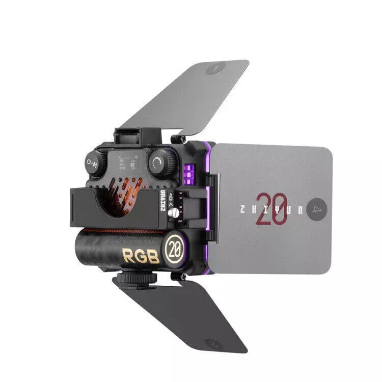 Zhiyun FIVERAY M20C Combo RGB LED Video Light On-camera APP Control 2500-10000K
