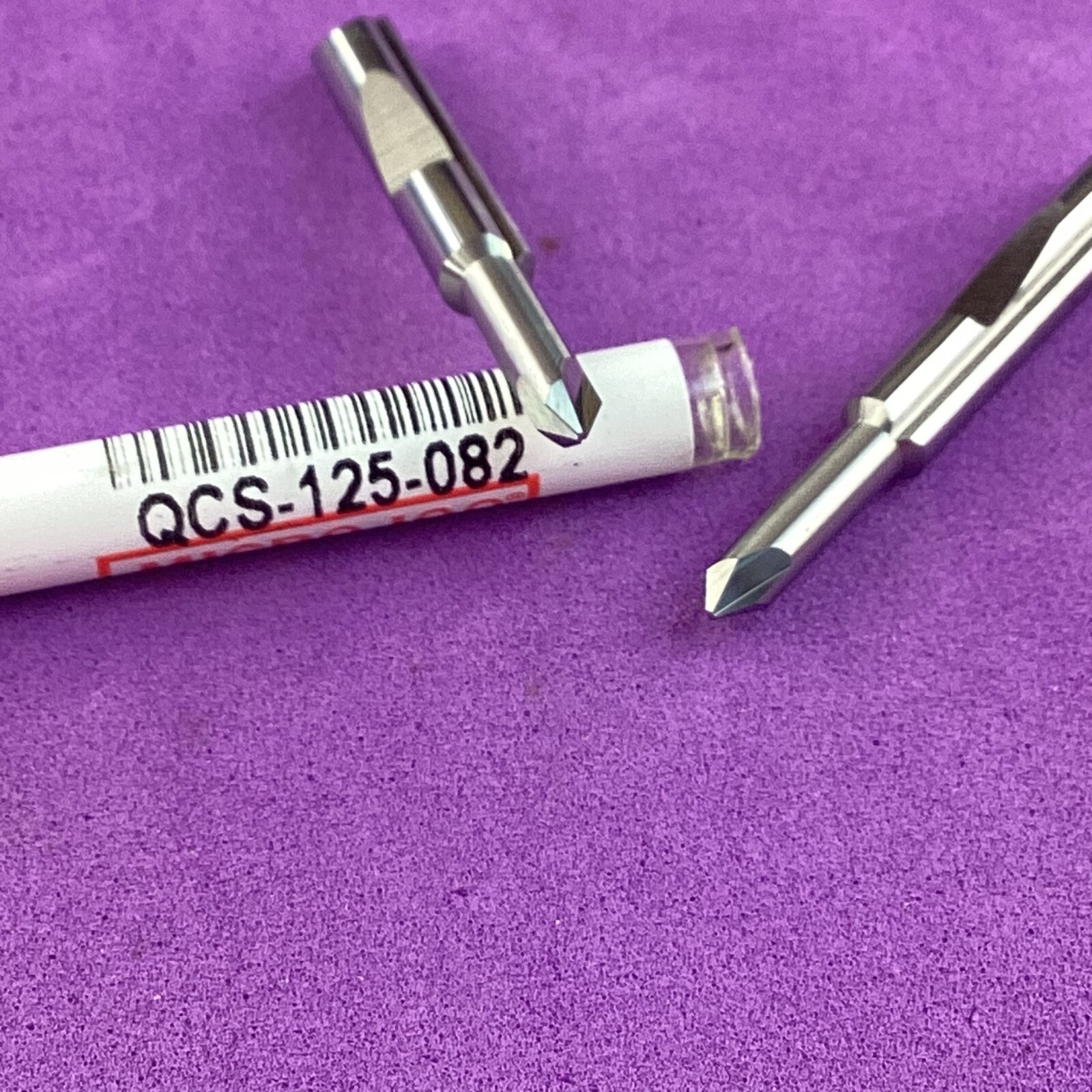 MICRO 100 QCS-125-082 Carbide Quick Change 82° Countersink/Chamfer 🎯Machinist