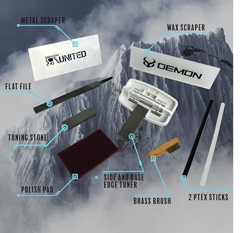 Demon Complete Basic Tune Kit with Wax- Everything Needed to do a Basic Tune and