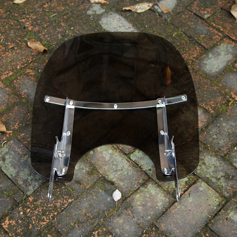 Smoke 28 X 22" Windshield Windscreen Fits For Harley Touring Road King 1994-2024