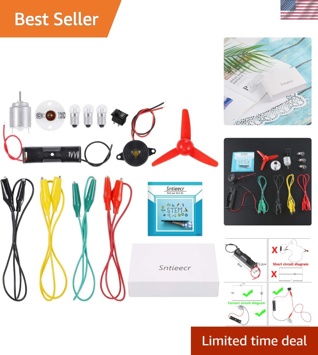 Hands-On Electric Circuit Kit for Kids: Inspire Creativity with STEM Learning