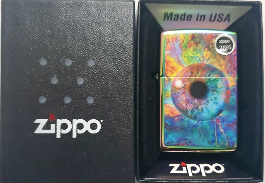 Zippo Lighter Spacey Eye Design  46431/ #31N