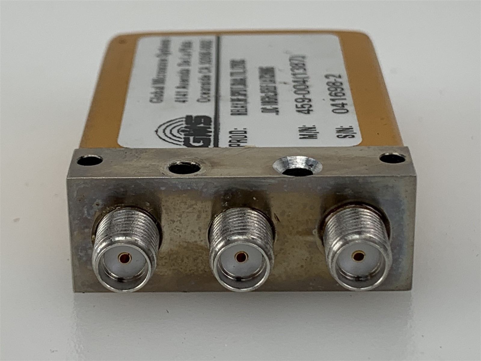 GMS 459-004 (1387) RF Coaxial Relay SPDT SMA TTL 12VDC DC-18GHz Self Latching