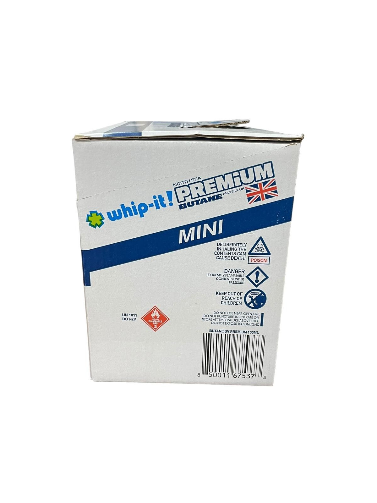 Pack of 24 Whip-It! Premium Butane Mini (100ml)