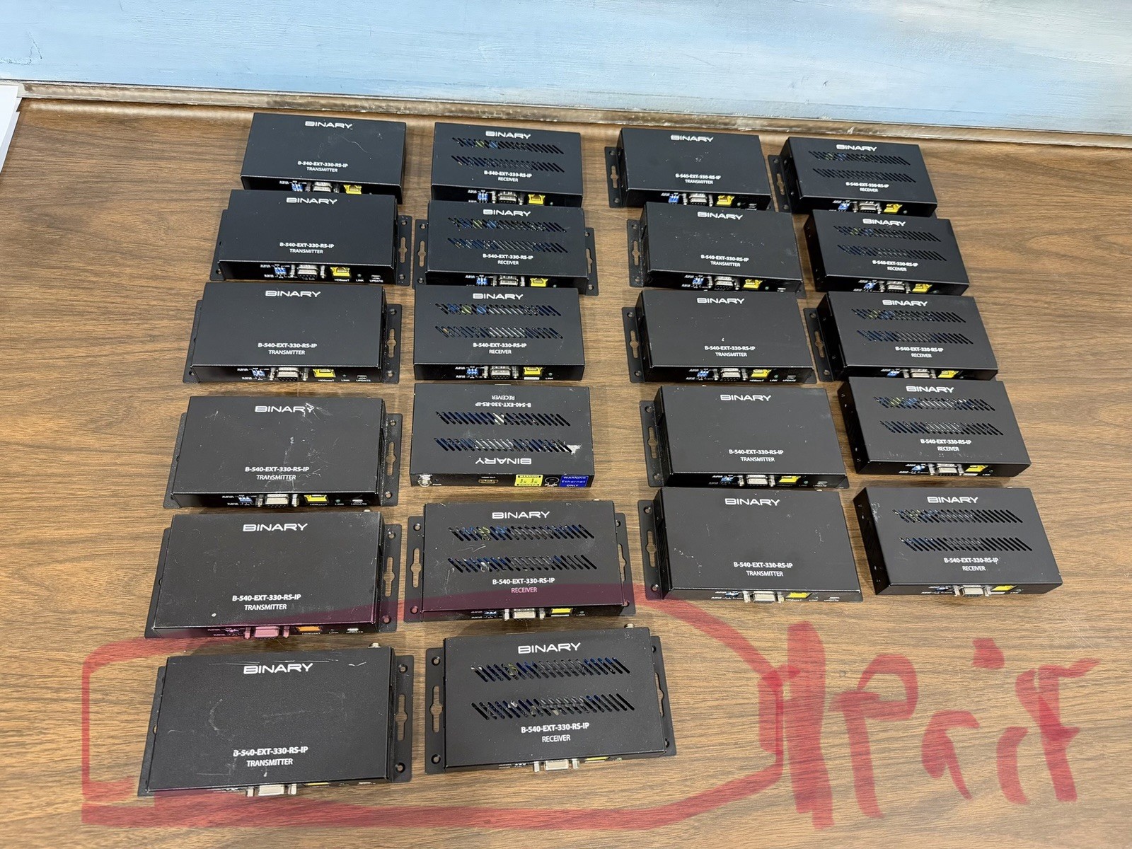 Binary B-540-EXT-330-RS-IP Transmitter & Receiver (price For A Pair)