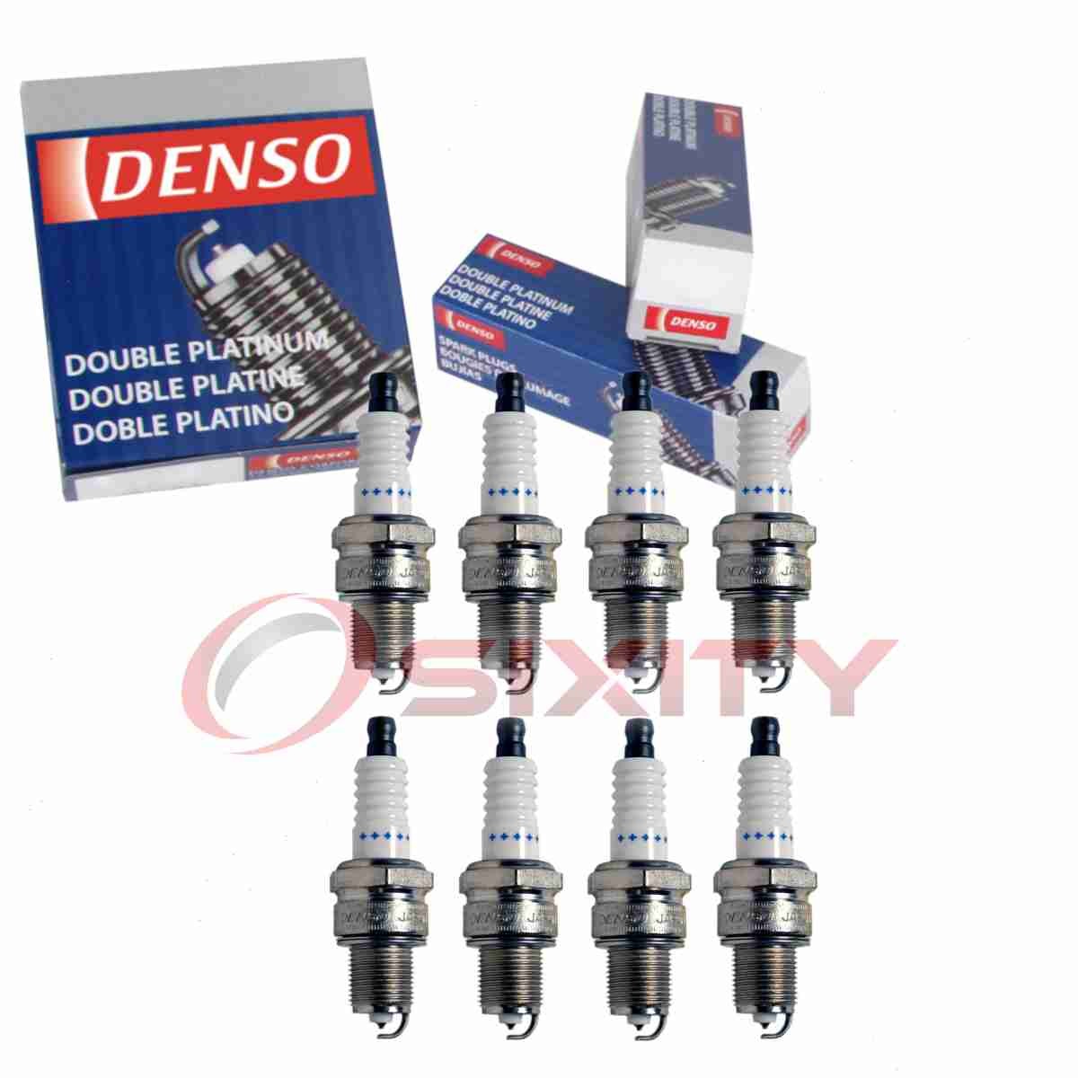 8 pc Denso Platinum Long Life Spark Plugs for 1968-1974 Plymouth Fury II vf