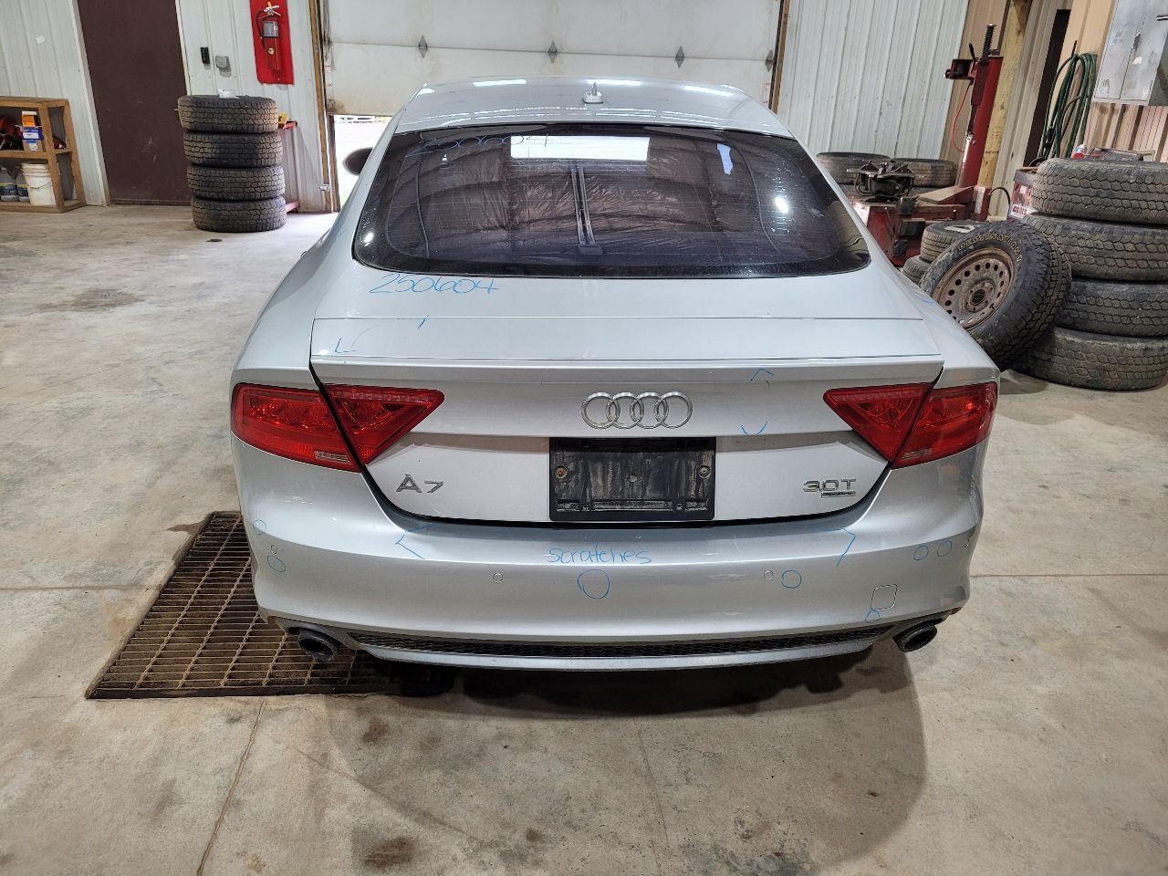 2012 Audi A7 Passenger Right Daytime Running Light Module PN: 4G0907397J