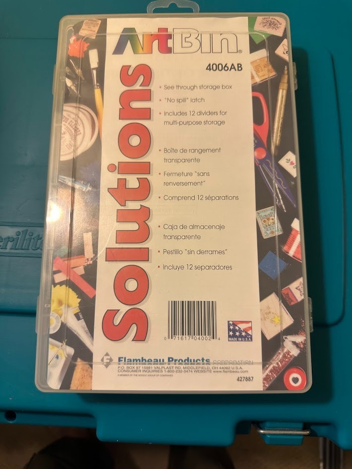 ArtBin Solutions Organizer/Compartment Storage Box
