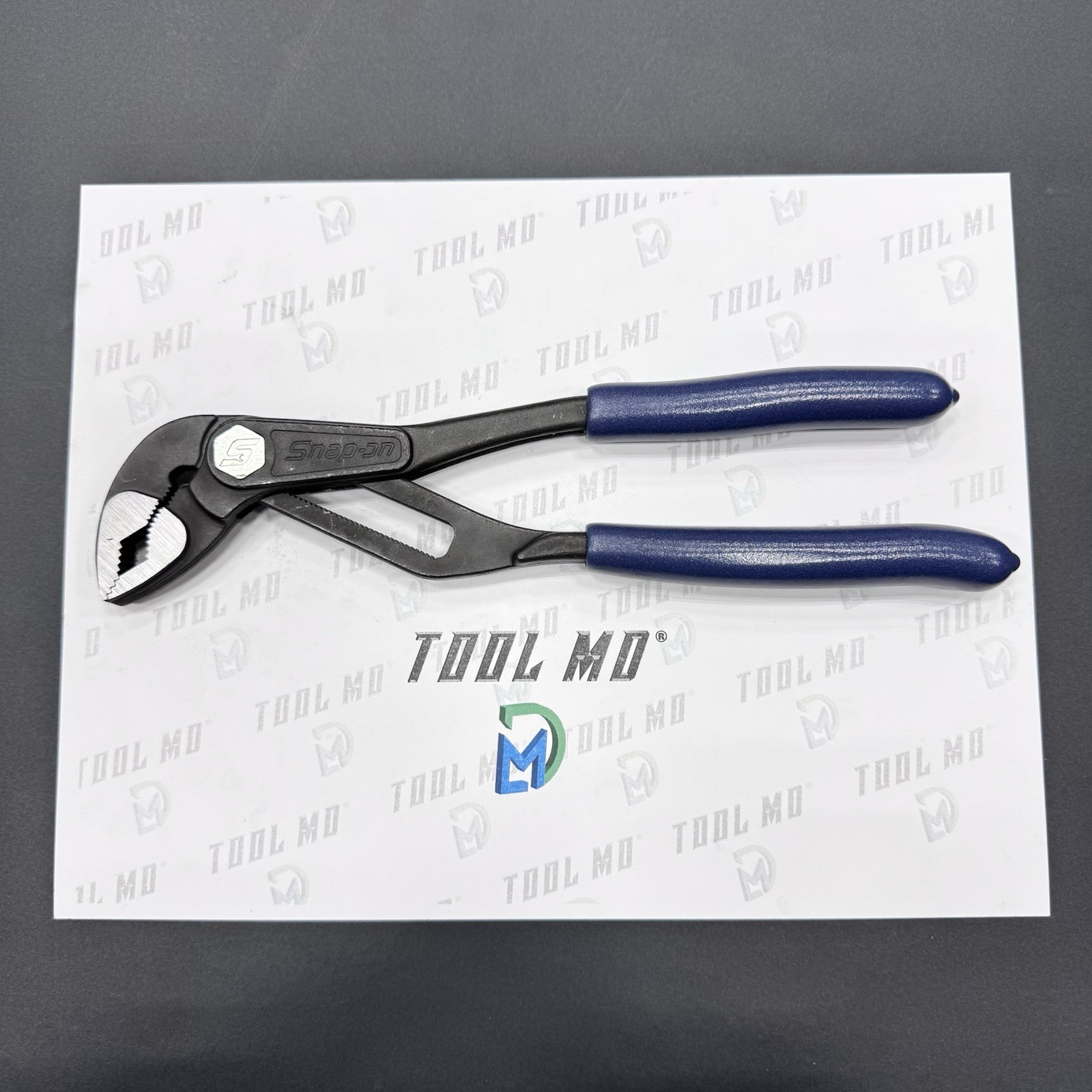 Snap-on Tools NEW 10” Adjustable POWER BLUE Water Pump Pliers AWPBX10MB