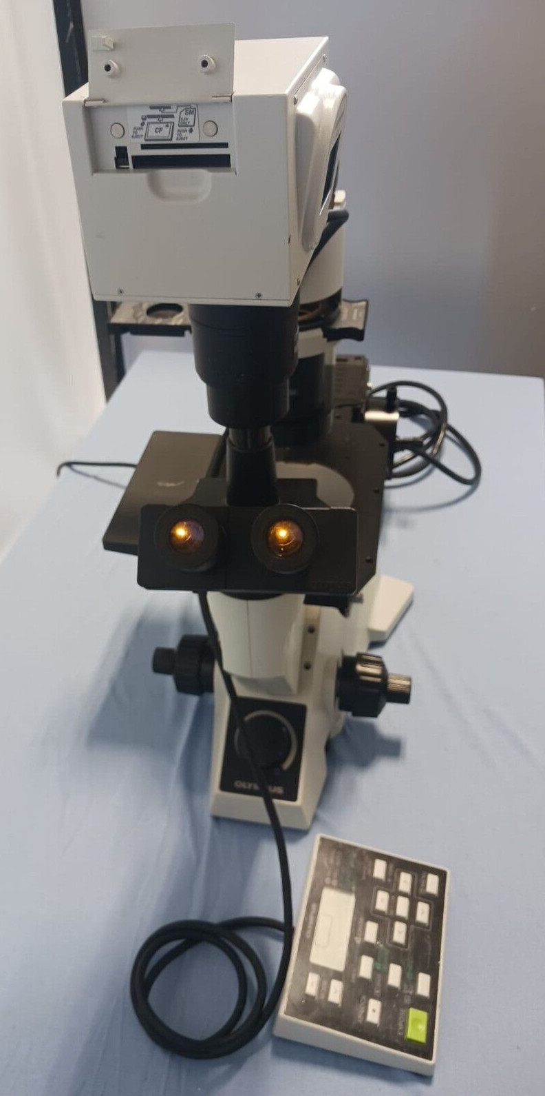 Olympus CK40-F100 Inverted Microscope w/ DP11-N Camera Control Unit 4X Objective
