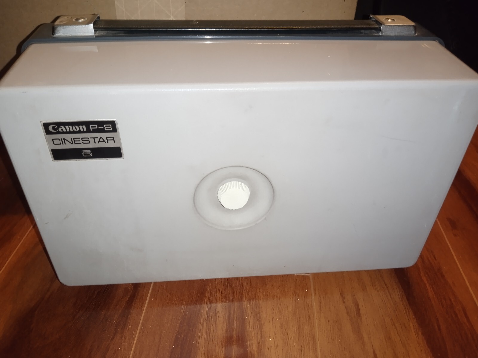 Canon P-8 CINESTAR S Dual 8 Varispeed Film Movie Projector Tested Excellent Cond